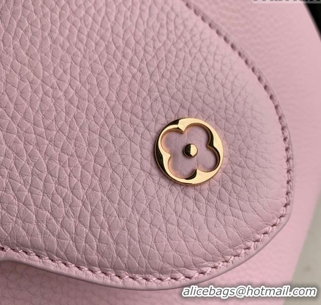 Stylish Louis Vuitton Capucines MM Bag in Taurillon Leather M23199 Pink 2024