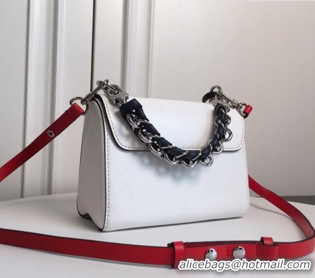 New Fashion Louis Vuitton Twist PM Bag in Epi Leather M52504 White 2024