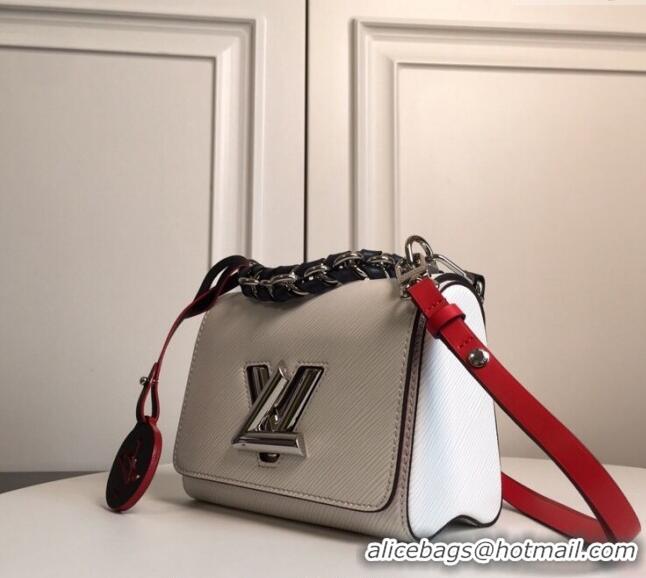 New Fashion Louis Vuitton Twist PM Bag in Epi Leather M52504 White 2024