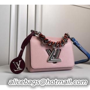 Best Price Louis Vuitton Twist PM Bag in Epi Leather M52504 Pink 2024