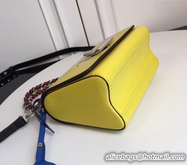 Good Quality Louis Vuitton Twist PM Bag in Epi Leather M52504 Yellow 2024