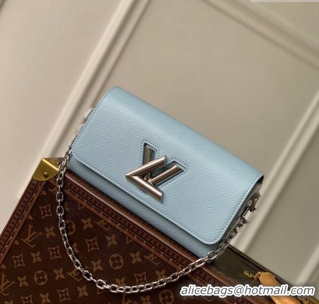 Top Grade Louis Vuitton Twist West Bag in Epi Leather M24566 Candy Blue 2024