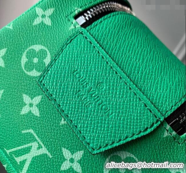 Top Quality Louis Vuitton Dopp Kit Toilet Pouch in Monogram Canvas M31013 Green 2024