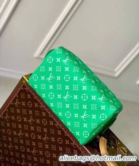 Top Quality Louis Vuitton Dopp Kit Toilet Pouch in Monogram Canvas M31013 Green 2024