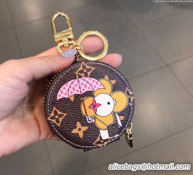 Famous Brand Louis Vuitton Vivienne Round Coin Purse Wallet LV0402 2024