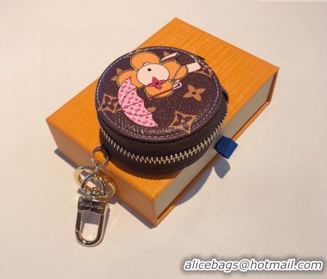 Famous Brand Louis Vuitton Vivienne Round Coin Purse Wallet LV0402 2024