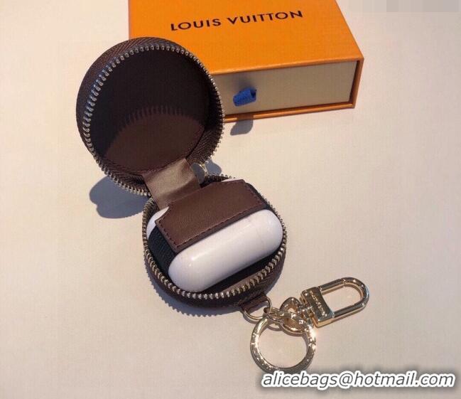 Top Design Louis Vuitton Round Coin Purse Wallet with Colored LV LV0402 2024