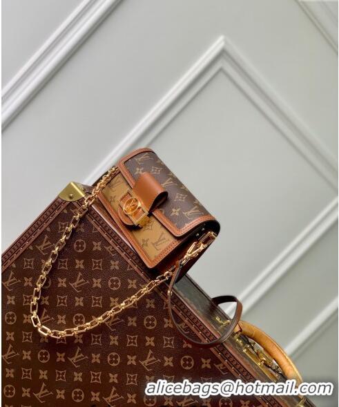 Good Product Louis Vuitton Dauphine East West Mini Bag in Monogram Canvas M46757 2024