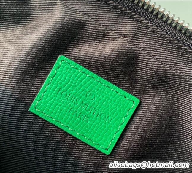 Famous Brand Louis Vuitton Alpha Wearable Wallet Mini Bag in Monogram Canvas M30997 Green 2024