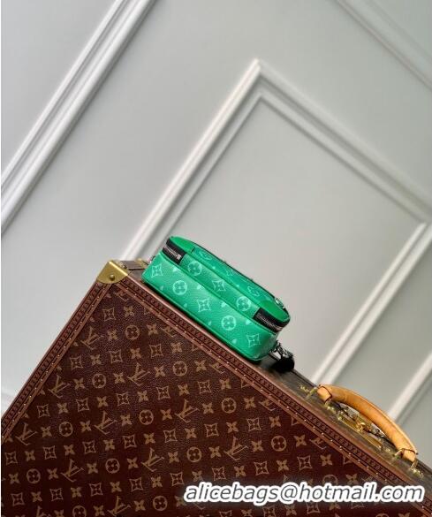 Famous Brand Louis Vuitton Alpha Wearable Wallet Mini Bag in Monogram Canvas M30997 Green 2024