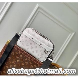 Luxury Discount Louis Vuitton Alpha Wearable Wallet Mini Bag in Monogram Canvas M31069 White 2024