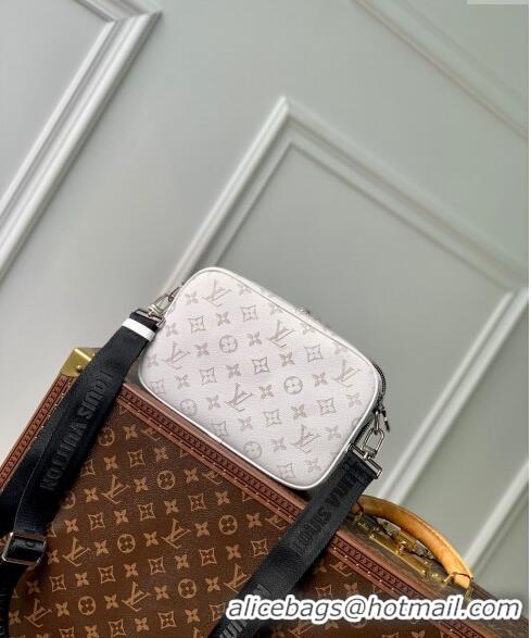 Luxury Discount Louis Vuitton Alpha Wearable Wallet Mini Bag in Monogram Canvas M31069 White 2024