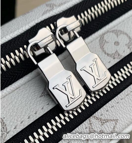 Luxury Discount Louis Vuitton Alpha Wearable Wallet Mini Bag in Monogram Canvas M31069 White 2024