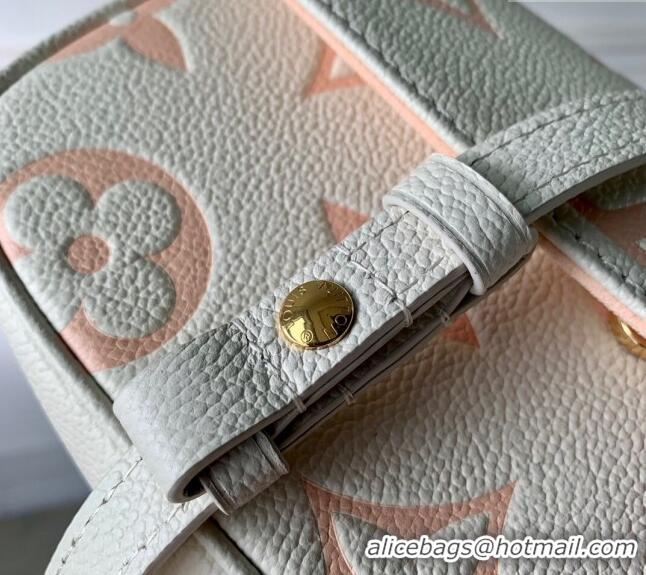 Promotional Louis Vuitton Wallet on Chain Ivy in Monogram Leather M83026 White/Peachy Pink 2024