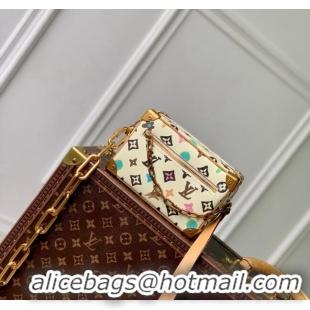 Unique Grade Louis Vuitton Mini Soft Trunk Bag in Monogram Craggy Canvas M25132 Vanilla White 2024