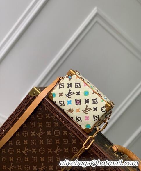 Unique Grade Louis Vuitton Mini Soft Trunk Bag in Monogram Craggy Canvas M25132 Vanilla White 2024