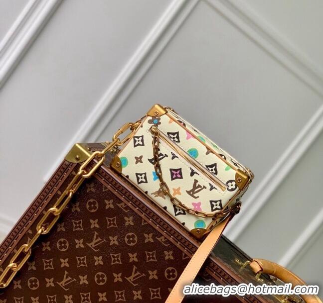 Unique Grade Louis Vuitton Mini Soft Trunk Bag in Monogram Craggy Canvas M25132 Vanilla White 2024