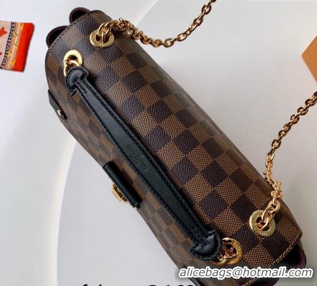 Inexpensive Louis Vuitton Vavin PM Bag in Damier Ebene Canvas N40113 Black 2024