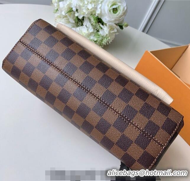 Famous Brand Louis Vuitton Vavin PM Bag in Damier Ebene Canvas N40113 Cream White 2024