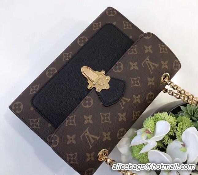 Promotional Louis Vuitton Victoire Chain Shoulder bag M41730 Black 2024