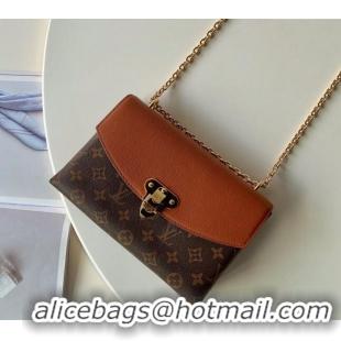 Reasonable Price Louis Vuitton Saint Placide Chain Shoulder Bag M43486 Brown 2024