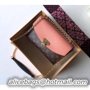 Cheapest Louis Vuitton Saint Placide Chain Shoulder Bag M44274 Pink 2024