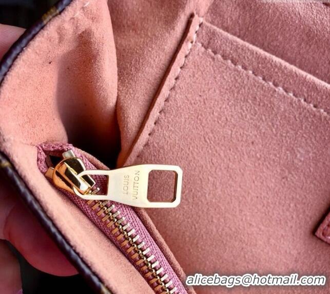 Cheapest Louis Vuitton Saint Placide Chain Shoulder Bag M44274 Pink 2024