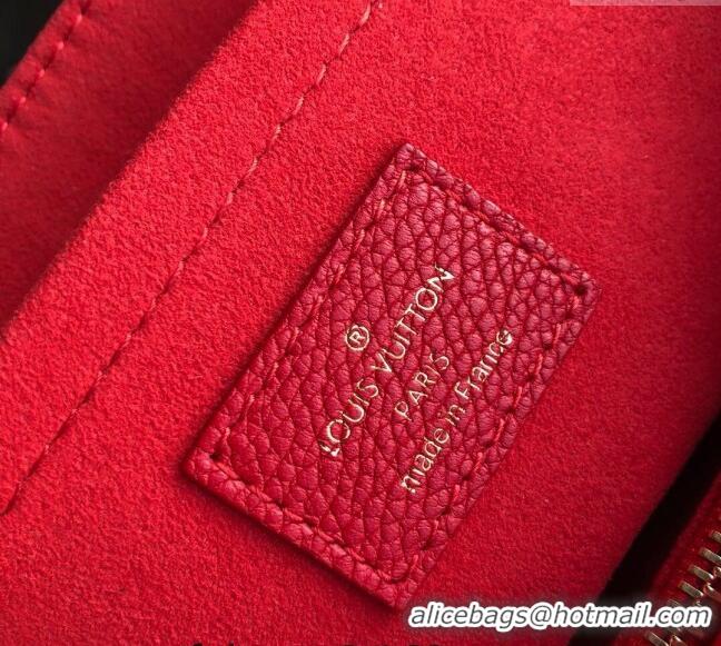 Good Looking Louis Vuitton Saint Placide Chain Shoulder Bag M43713 Red 2024