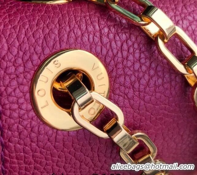 Best Price Louis Vuitton Pallas Chain Shoulder Bag M41200 Fuchsia Pink 2024