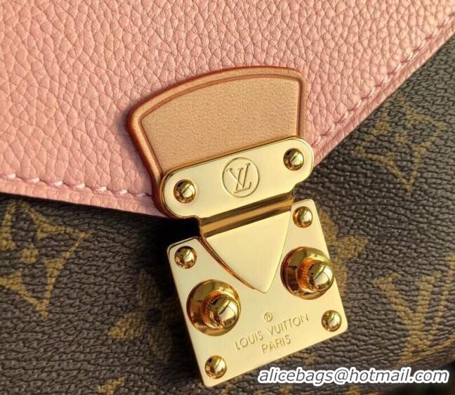 Famous Brand Louis Vuitton Pallas Chain Shoulder Bag M41200 Light Pink 2024