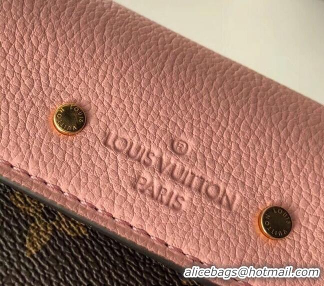 Famous Brand Louis Vuitton Pallas Chain Shoulder Bag M41200 Light Pink 2024