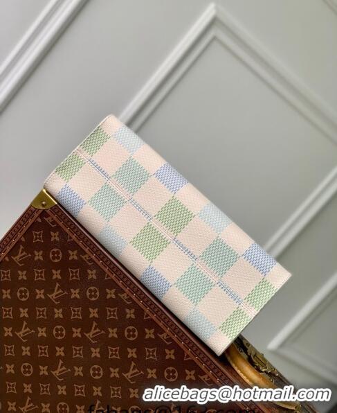 Famous Brand Louis Vuitton OnTheGo MM Tote bag in Damier Giant Canvas N40518 Pistachio Green 2024