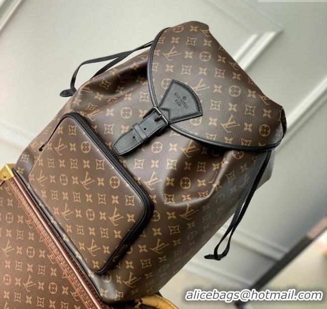 Top Design Louis Vuitton Montsouris Backpack Bag M46683 Monogram Canvas 2024