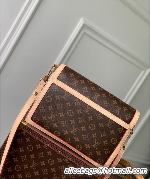 Particularly Recommended Louis Vuitton Dauphine Soft GM Shoulder bag in Monogram Canvas M47149 2024