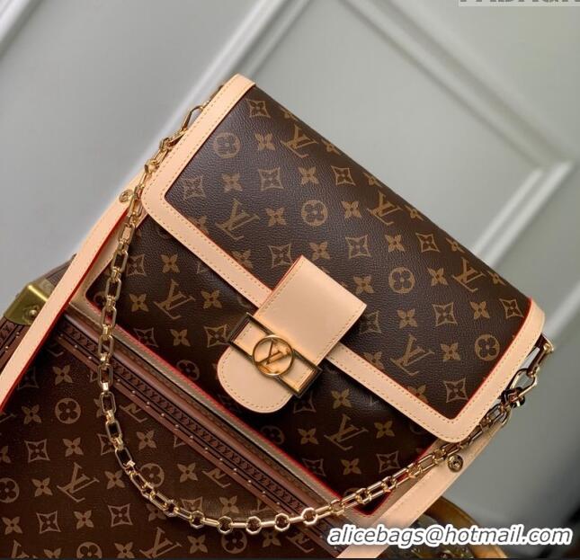 Particularly Recommended Louis Vuitton Dauphine Soft GM Shoulder bag in Monogram Canvas M47149 2024