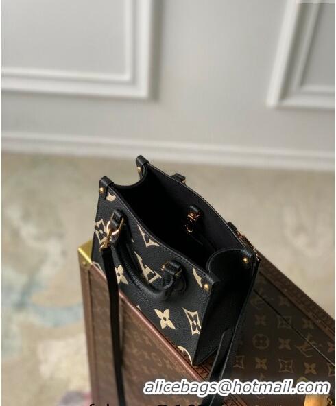 Discount Louis Vuitton Flora Card Holder in Monogram Empreinte Leather M82639 Black 2024