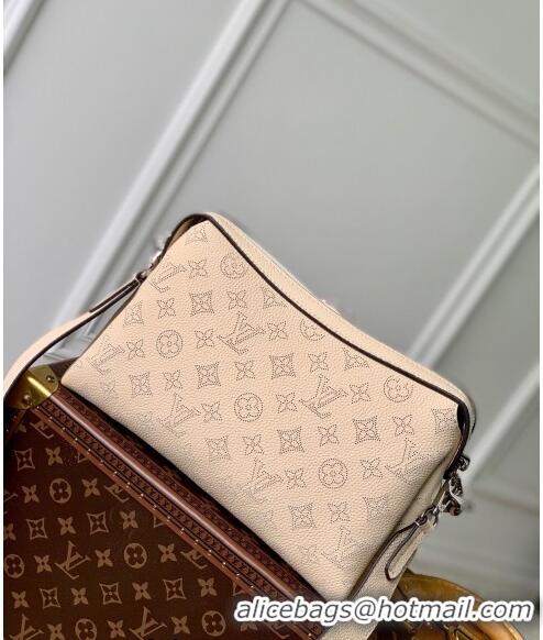 Buy Classic Louis Vuitton Hand It All PM Hobo Bag in Mahina calfskin M24114 Beige 2024