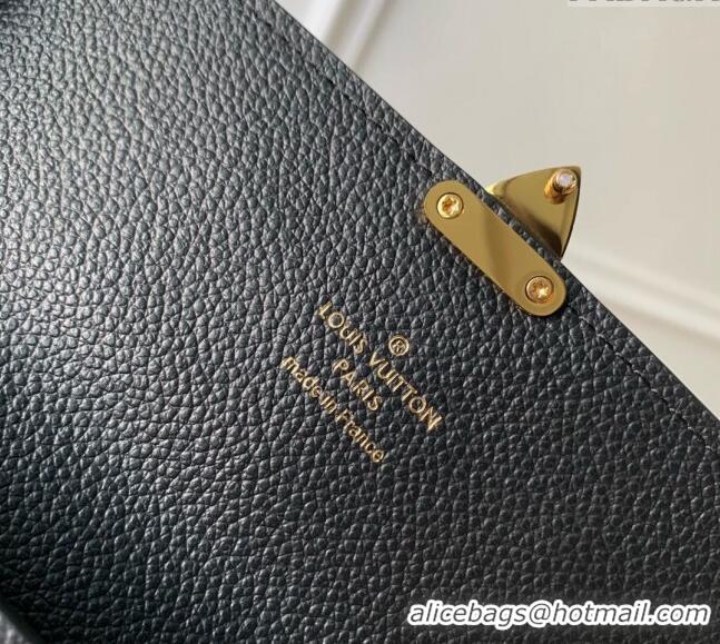 Inexpensive Louis Vuitton Sarah Wallet in Monogram Empreinte Leather M82638 Black 2024