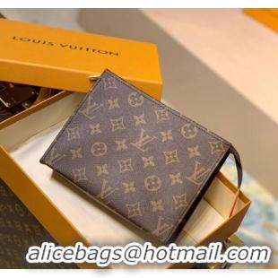 Good Quality Louis Vuitton Dopp Kit Toiletry Pouch 19 in Monogram Canvas M47544 2024