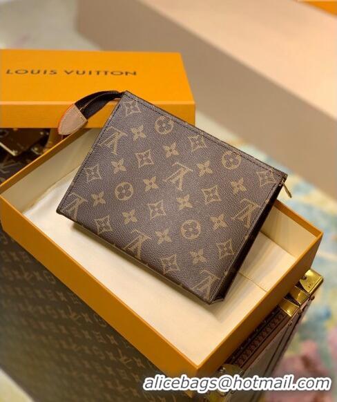 Good Quality Louis Vuitton Dopp Kit Toiletry Pouch 19 in Monogram Canvas M47544 2024