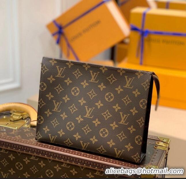 Famous Brand Louis Vuitton Dopp Kit Toiletry Pouch 26 in Monogram Canvas M47542 2024