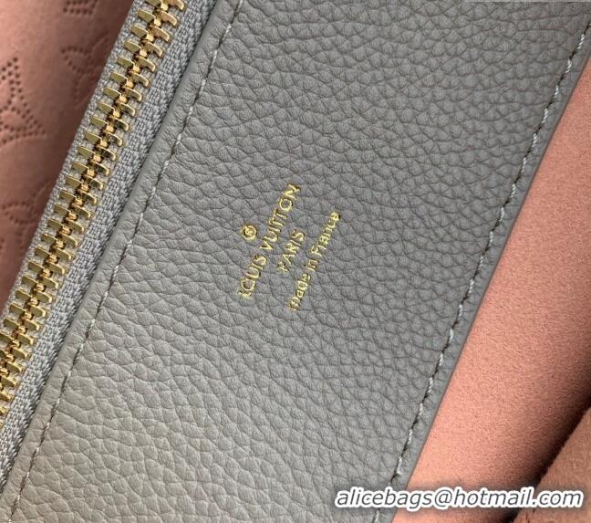 Good Looking Louis Vuitton Bella Tote Bag in Mahina Perforated Calfskin M23395 Grey 2024