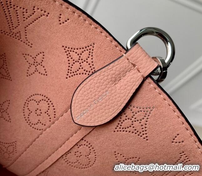 New Design Louis Vuitton Blossom PM Tote Bag in Mahina Perforated Calfskin M23196 Pink 2024