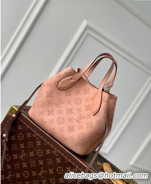 New Design Louis Vuitton Blossom PM Tote Bag in Mahina Perforated Calfskin M23196 Pink 2024