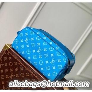 Sophisticated Louis Vuitton Dopp Kit Clutch M31037 Blue 2024