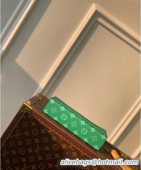 Top Grade Louis Vuitton Gaston Wearable Wallet Mini bag M81124 Green 2024