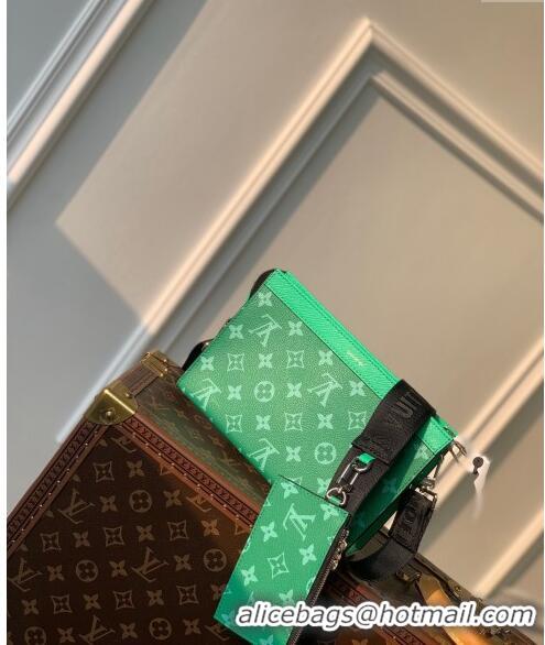 Top Grade Louis Vuitton Gaston Wearable Wallet Mini bag M81124 Green 2024