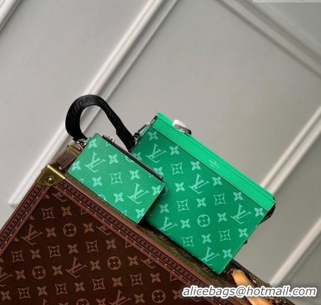 Top Grade Louis Vuitton Gaston Wearable Wallet Mini bag M81124 Green 2024