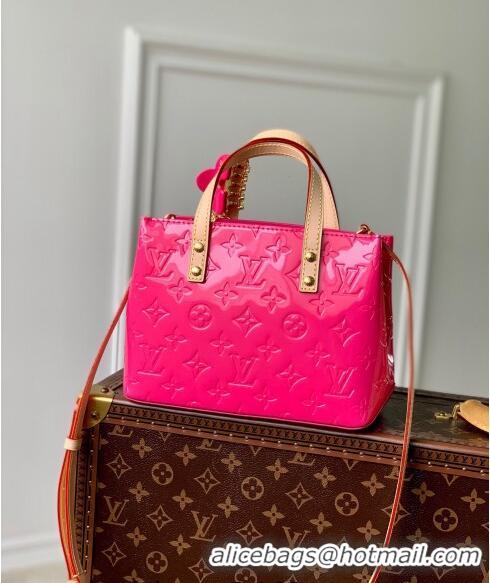 Famous Brand Louis Vuitton Reade PM Tote bag in Monogram Vernis Leather M24144 Red 2024