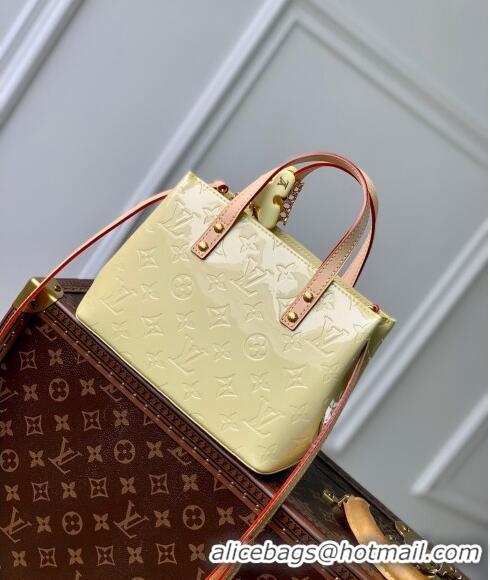 Top Quality Louis Vuitton Reade PM Tote bag in Monogram Vernis Leather M24144 Yellow 2024